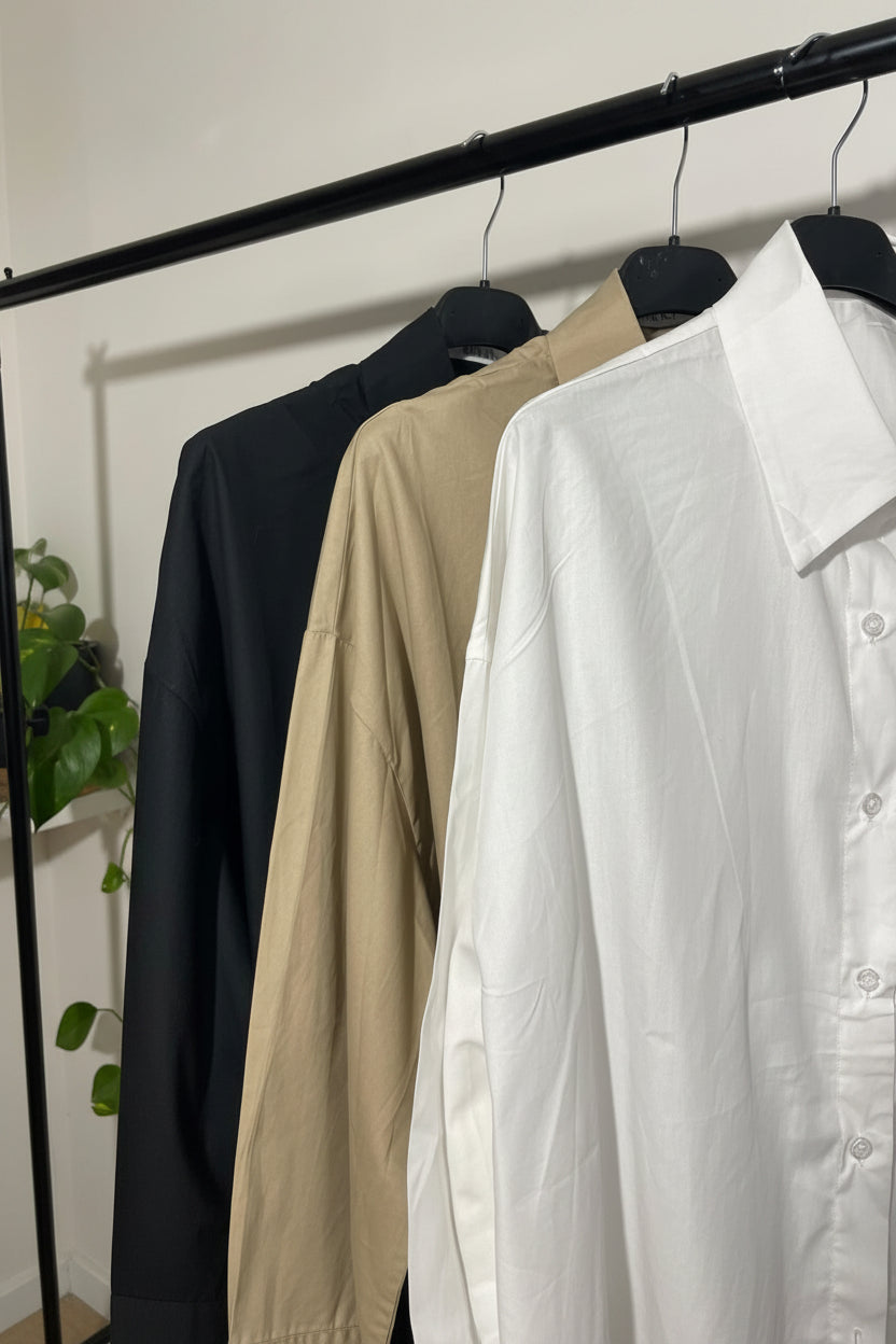 Chemise oversize (+ de couleurs)