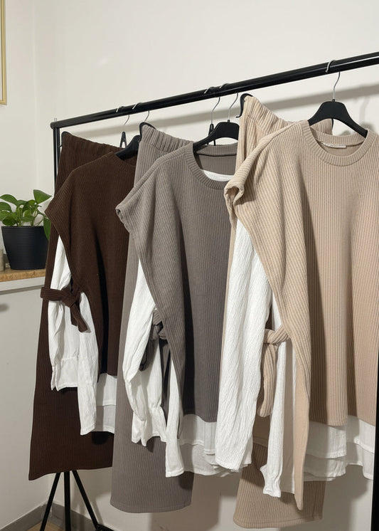 Ensembles côtelé (+ de couleurs)