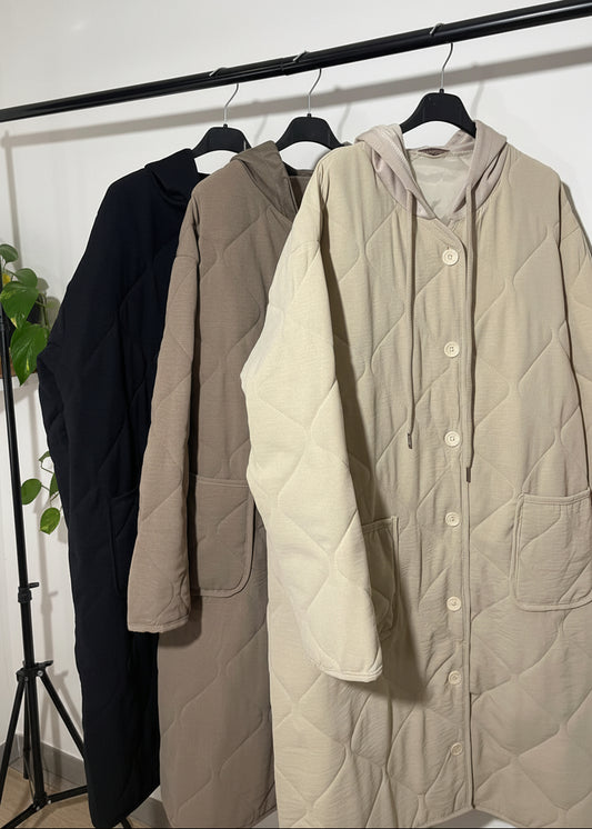 Veste longue (+ de couleurs)