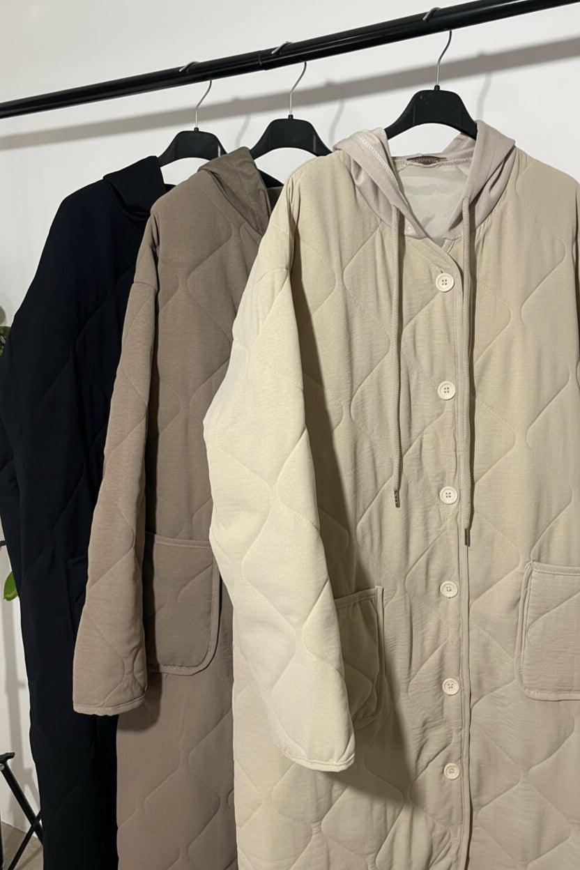 Veste longue (+ de couleurs)