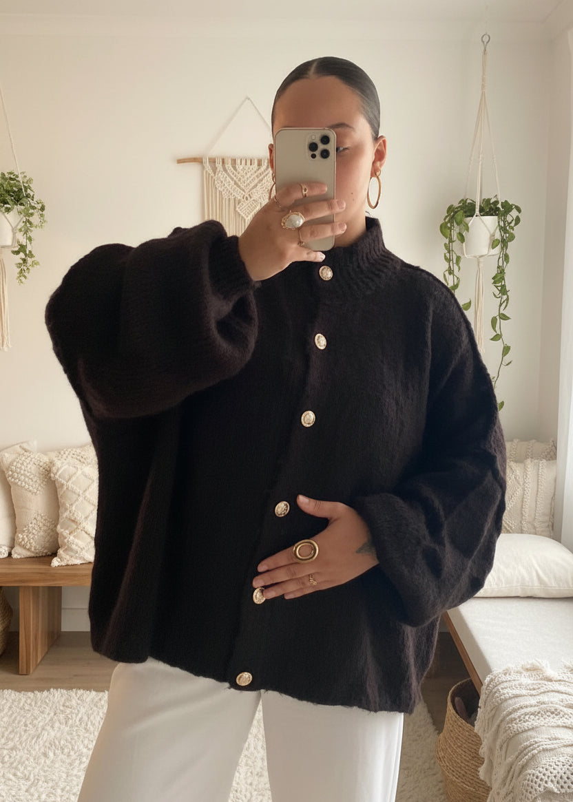 Cardigan en maille (+ de couleurs)