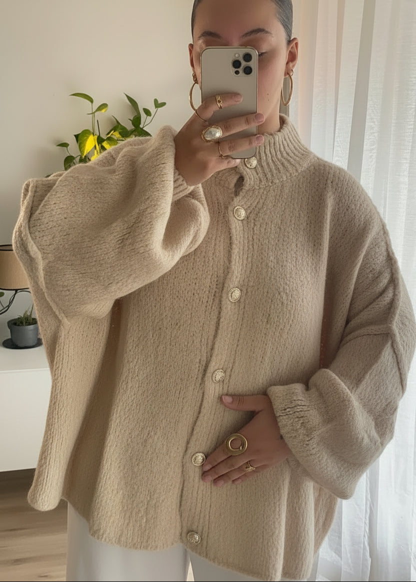 Cardigan en maille (+ de couleurs)