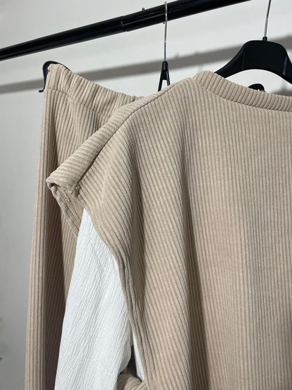 Ensembles côtelé (+ de couleurs)