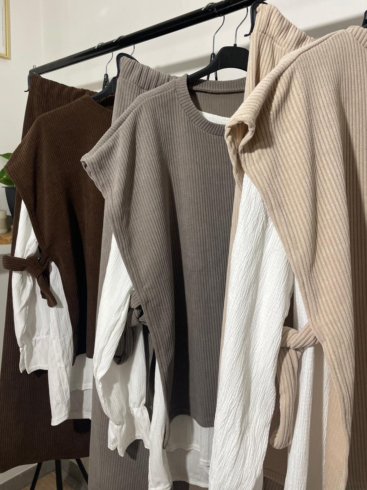 Ensembles côtelé (+ de couleurs)